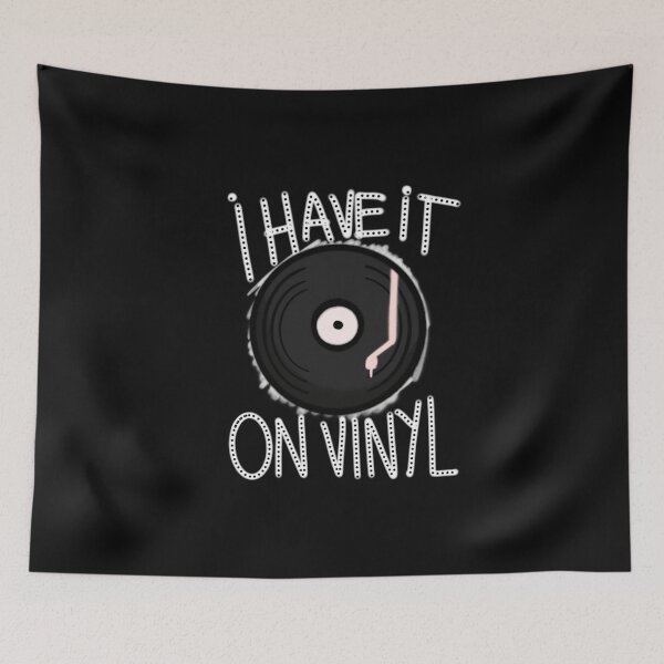 Item preview, Vinyl Collector Gift Idea Turntable I Have It On Vinyl designed and sold by Músico Ilustre.