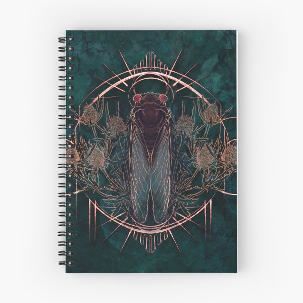 Item preview, Grunge Art Deco Cicada  designed and sold by VexAmanita.