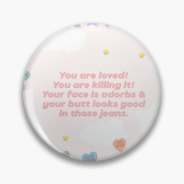 Item preview, Hey There Galentine candy hearts encouragement designed and sold by AshTreeCrtvCo.