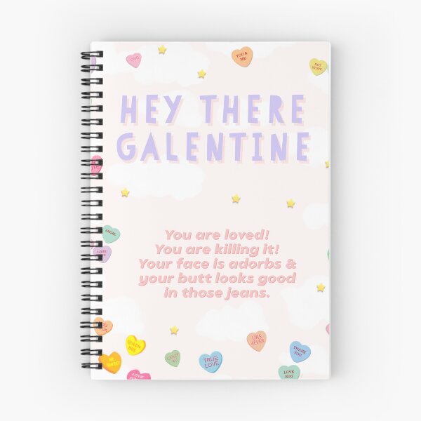 Item preview, Hey There Galentine candy hearts encouragement designed and sold by AshTreeCrtvCo.
