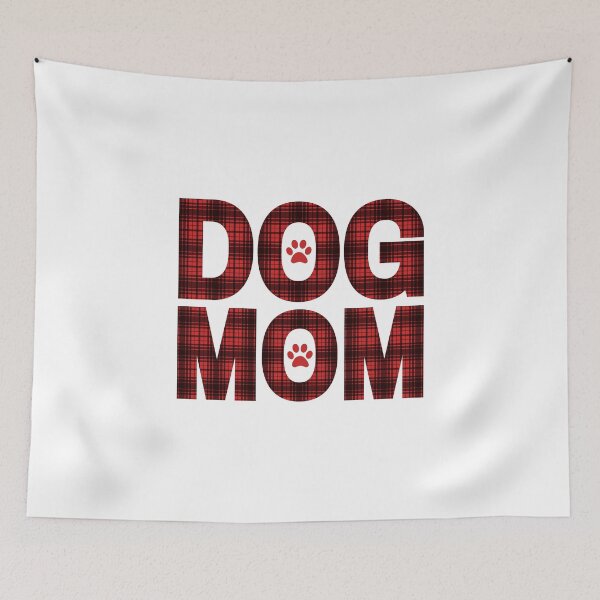 Item preview, Dog Mom Buffalo Plaid designed and sold by momofdoggos.