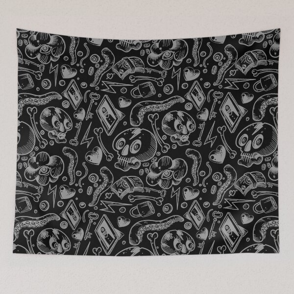 Item preview, Doodle pattern designed and sold by fakeface.