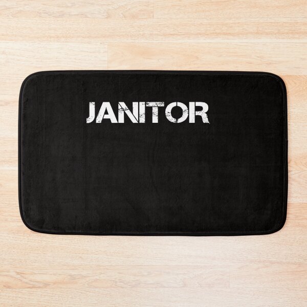 Item preview, Janitor  designed and sold by rachidhaz.