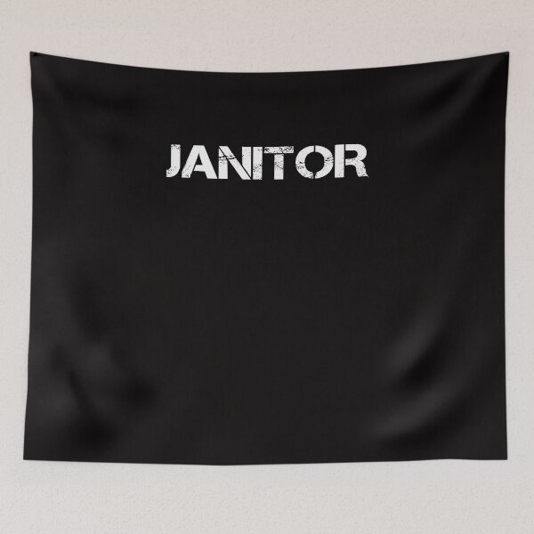 Item preview, Janitor  designed and sold by rachidhaz.