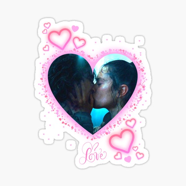 Vista previa del artículo con la obra «Reylo Kiss - Tema rosa», diseñado y vendido por RubyOrchid14 Art & Logos.