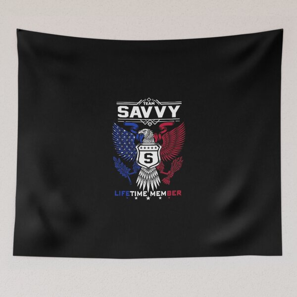 Item preview, Savvy Name T Shirt - Savvy Eagle Lifetime Member Gift Item Tee designed and sold by pourvasecandi.