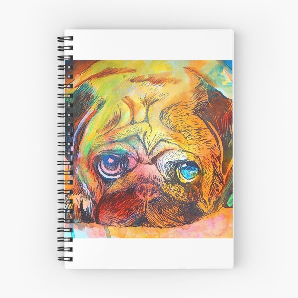 Artikelvorschau, Herr Pug Pop Art entworfen und verkauft von StudioKaufmann.