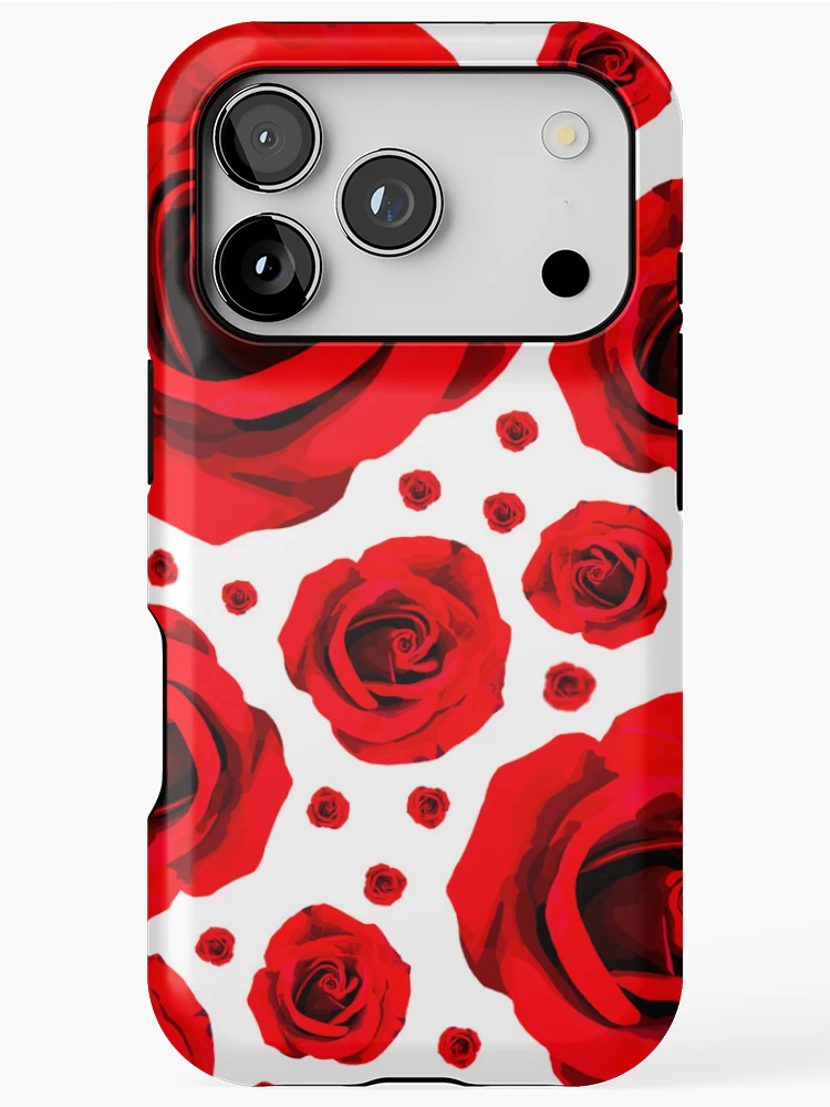 Thumbnail 1 of 4, iPhone Case, Roses, Roses, Roses designed and sold by Alison Norcross.