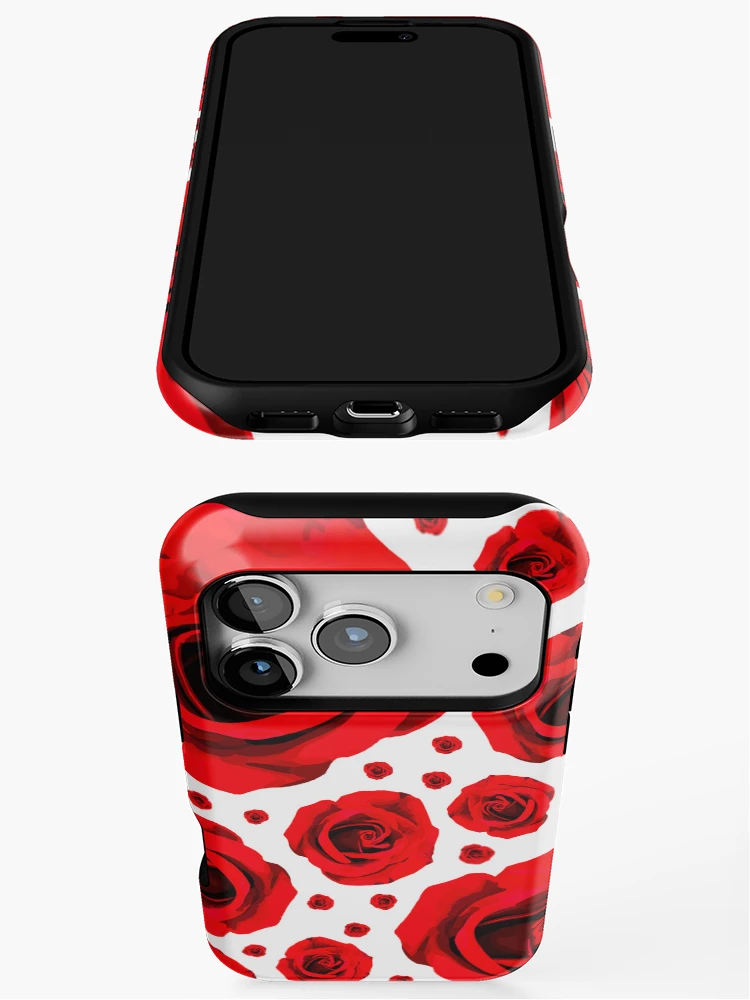 Thumbnail 3 of 4, iPhone Case, Roses, Roses, Roses designed and sold by Alison Norcross.