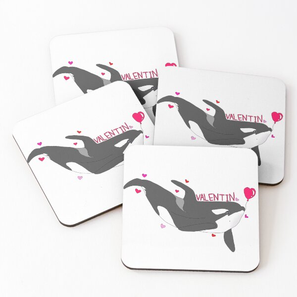 Item preview, Valentine’s Day Valentin Orca designed and sold by tidaldreams.