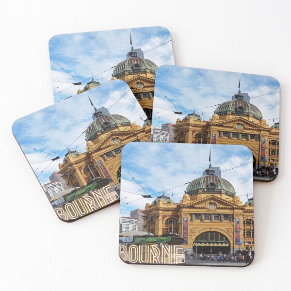 Item preview, Flinders Street Station Melbourne designed and sold by CriticalC404.