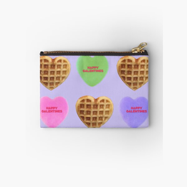 Item preview, Waffle and candy hearts happy Galentines Day designed and sold by AshTreeCrtvCo.