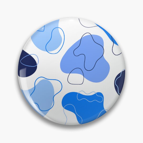 Item preview, Blue Funky Abstract Pattern  designed and sold by ghost-cookies.