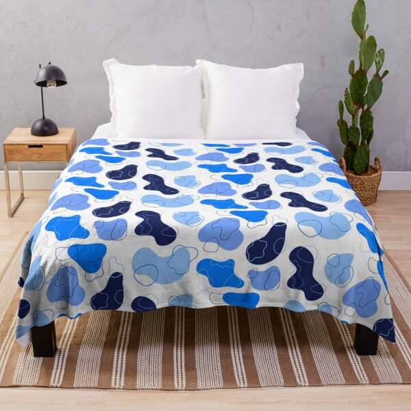 Item preview, Blue Funky Abstract Pattern designed and sold by ghost-cookies.