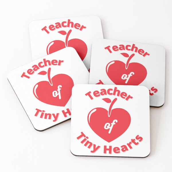 Item preview, Teacher of Tiny Hears - Apple heart designed and sold by Anako Design.
