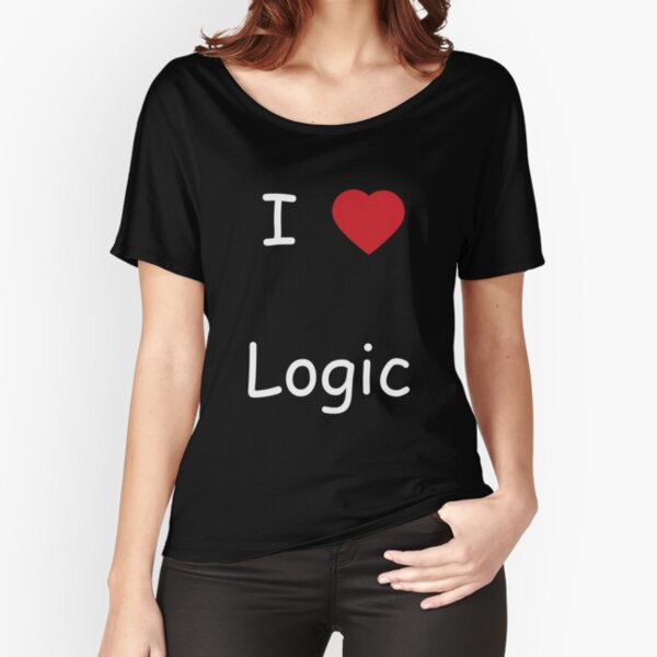 I love logic - noire Relaxed Fit T-Shirt
