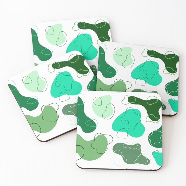 Item preview, Green Funky Abstract Pattern  designed and sold by ghost-cookies.