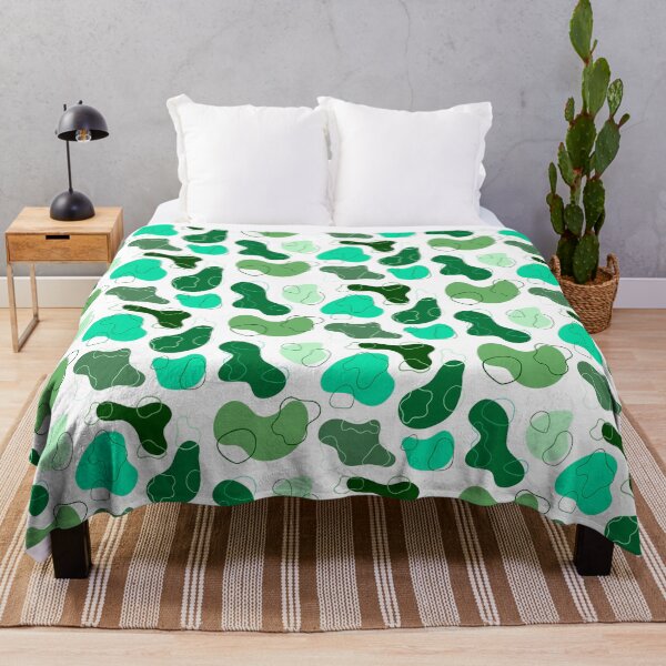 Item preview, Green Funky Abstract Pattern designed and sold by ghost-cookies.
