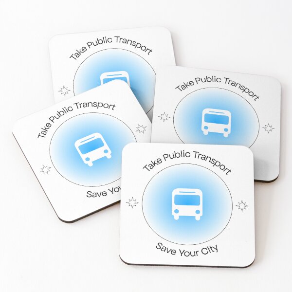 Item preview, Take Public Transport - Save Your City designed and sold by Picket Club.