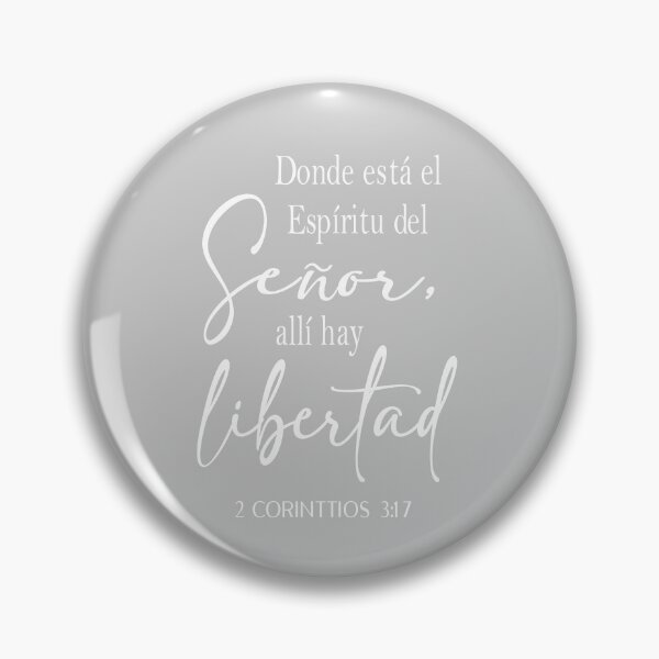 Item preview, 2 Corintios 3:17, Versículo de la Biblia en Español designed and sold by Aryam Quotes.