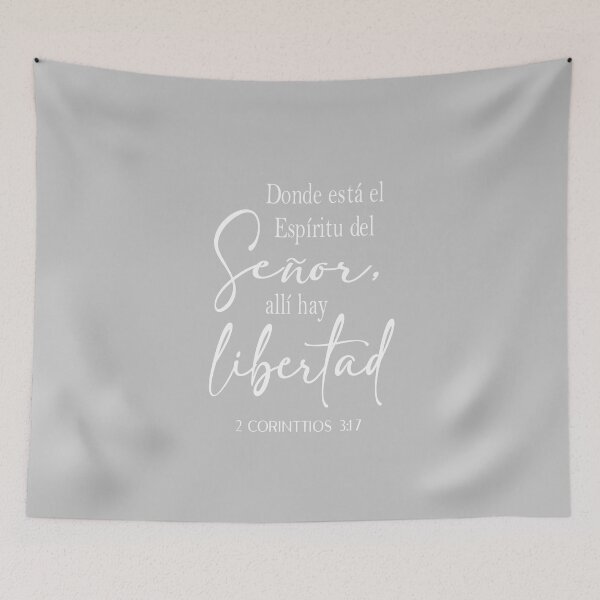 Item preview, 2 Corintios 3:17, Spanish Bible Verse designed and sold by Aryam Quotes.