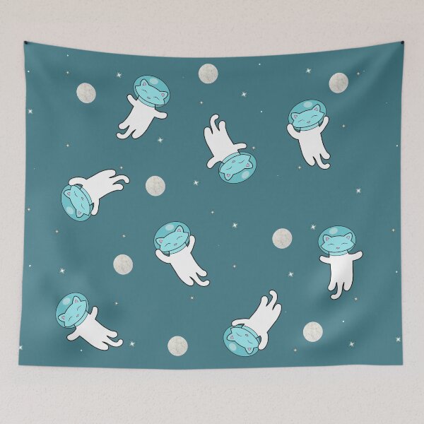 Item preview, Castronaut Space Cat Pattern designed and sold by Purr95.