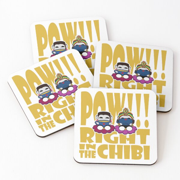 Item preview, Pow!! Right in the Chibi designed and sold by Carbon-Fibre Media.