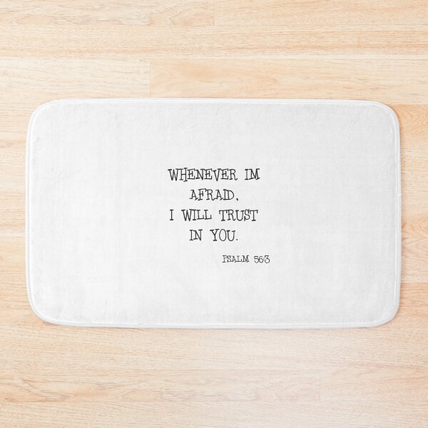 Item preview, WHENEVER I'M AFRAID designed and sold by godswordinc.
