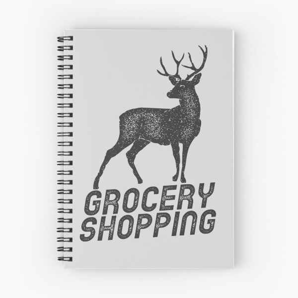 Item preview, Grocery Shopping Deer designed and sold by clothingyouneed.com.