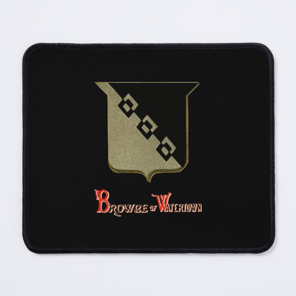 Item preview, Browne of Watertown Family Coat of Arms designed and sold by Heraldica.