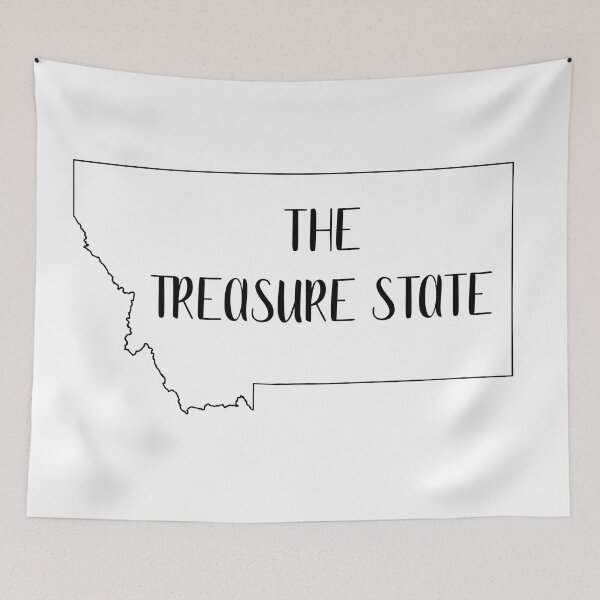 Item preview, Montana - The treasure state designed and sold by J---store.