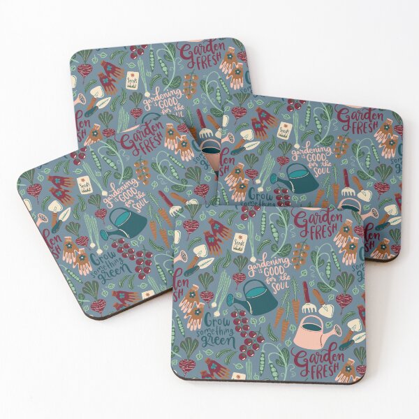 Item preview, Garden fresh, garden lovers pattern  designed and sold by NewBranchStudio.