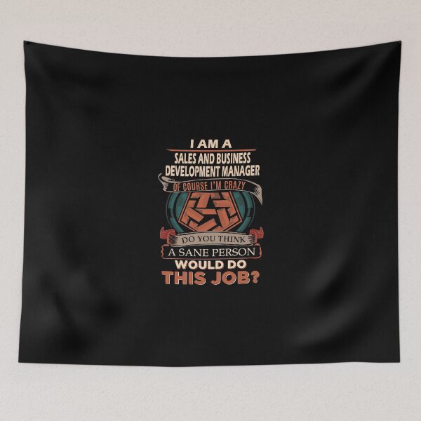 Item preview, Sales And Business Development Manager T Shirt - Sane Person Job Gift Item Tee designed and sold by vonnie38uo.
