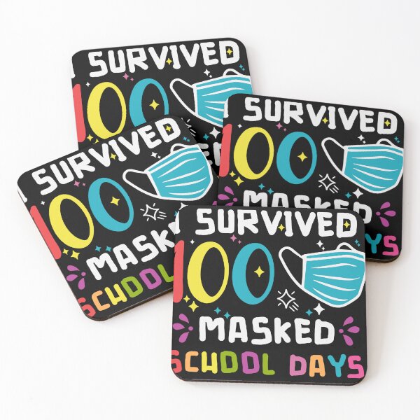 Item preview, I Survived 100 Masked  School  Days designed and sold by Yahzhani.