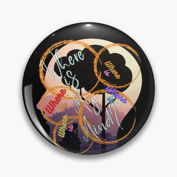 Item preview, Where is my Mind?, avoid negative people designed and sold by Nicedeco.