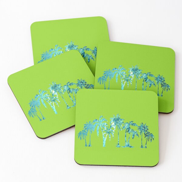Item preview, Refreshing Palm Trees lime green designed and sold by oxoxoxo.