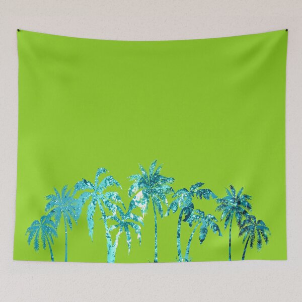 Item preview, Refreshing Palm Trees lime green designed and sold by oxoxoxo.