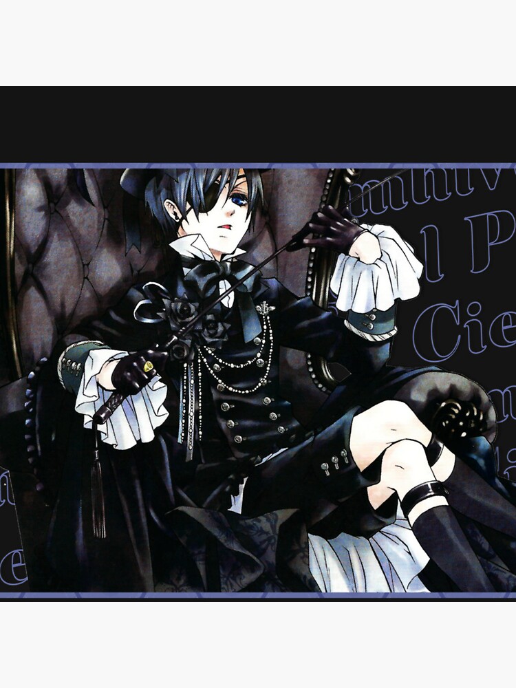 Ciel Phantomhive Kuroshitsuji Black Butler Anime Manga Pin for Sale by  maknaeae