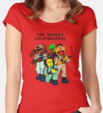Muppet Ghostbusters Women's Fitted Scoop T-Shirt