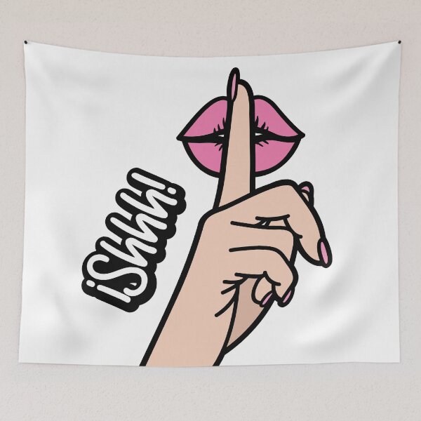 Item preview, Keep quiet shhh designed and sold by Anrocala.