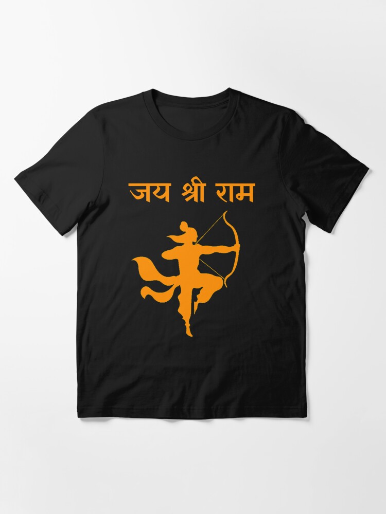 Jai Shri Ram Essential T-Shirt for Sale by RasikaDesigns Redbubble