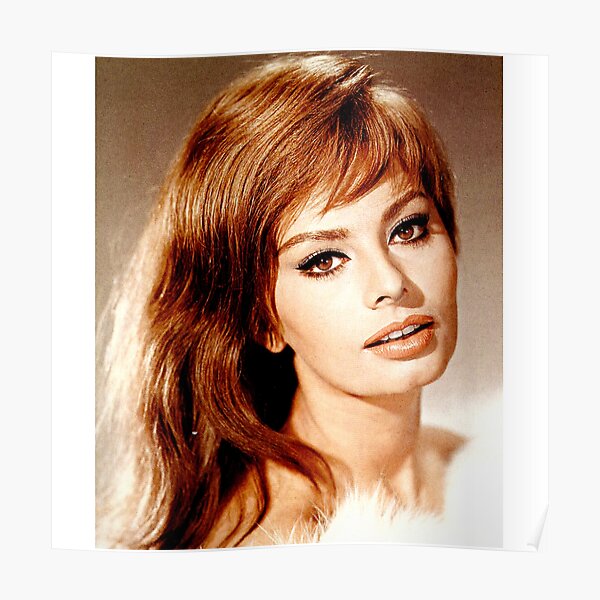 "Sophia Loren Vintage Actress" Poster for Sale by VintagePeople