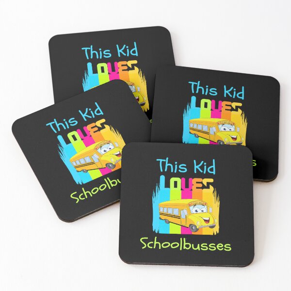 Item preview, This kid loves school busses - funny kids  designed and sold by dreamwearprints.