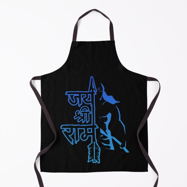 Item preview, jai shri ram blue   designed and sold by RasikaDesigns.