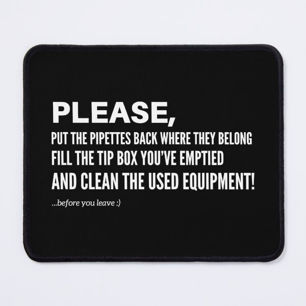 Item preview, Lab Etiquette – Lab designed and sold by cinsarad.
