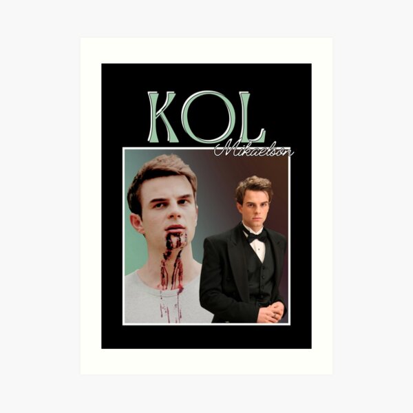 Kol Mikaelson Vintage Heartthrob Poster for Sale by annehelen13