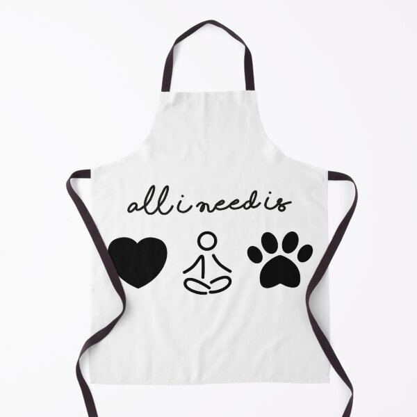 Item preview, all i need is love and yoga and a dog designed and sold by ssbymaria.
