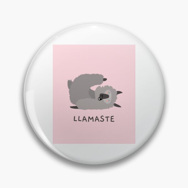 Item preview, llamaste llama yoga nameste designed and sold by 2ModernHippies.
