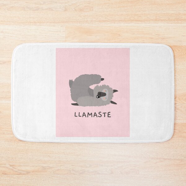 Item preview, llamaste llama yoga nameste designed and sold by 2ModernHippies.