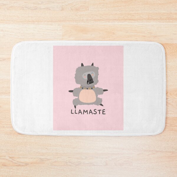 Item preview, llamaste llama yoga nameste designed and sold by 2ModernHippies.